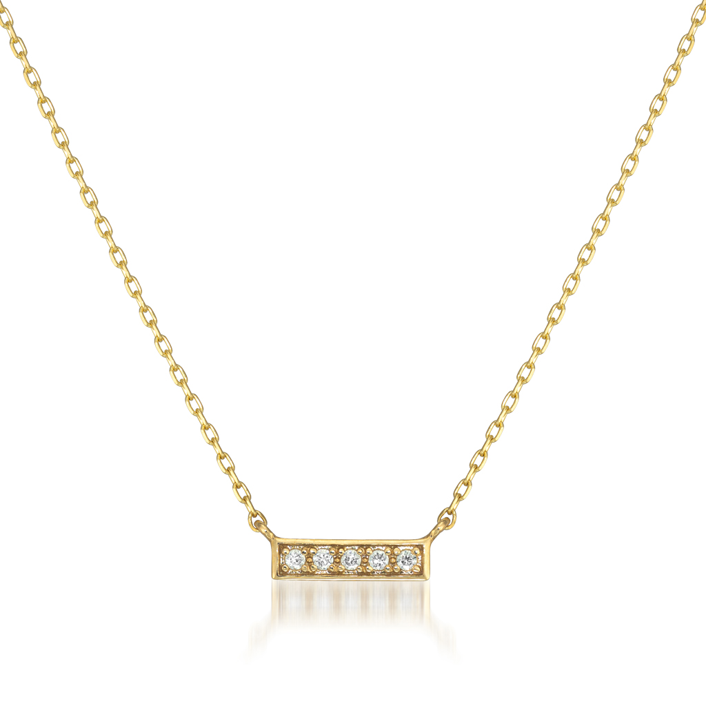 ネックレスDIAMOND BAR NECKLACE(2JN1037)｜スタージュエリー公式