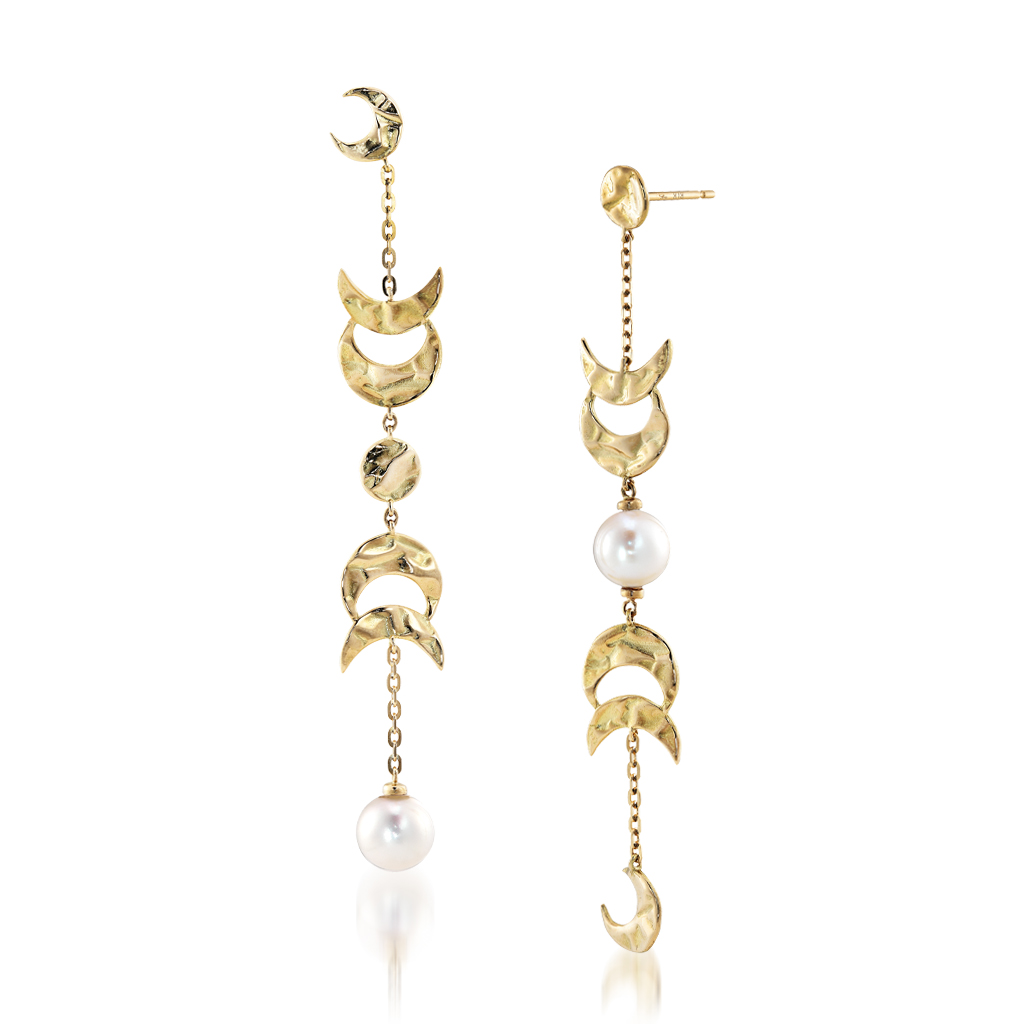 ピアスPEARL ECLIPSE PIERCED EARRINGS(1ZP0910)｜スタージュエリー 