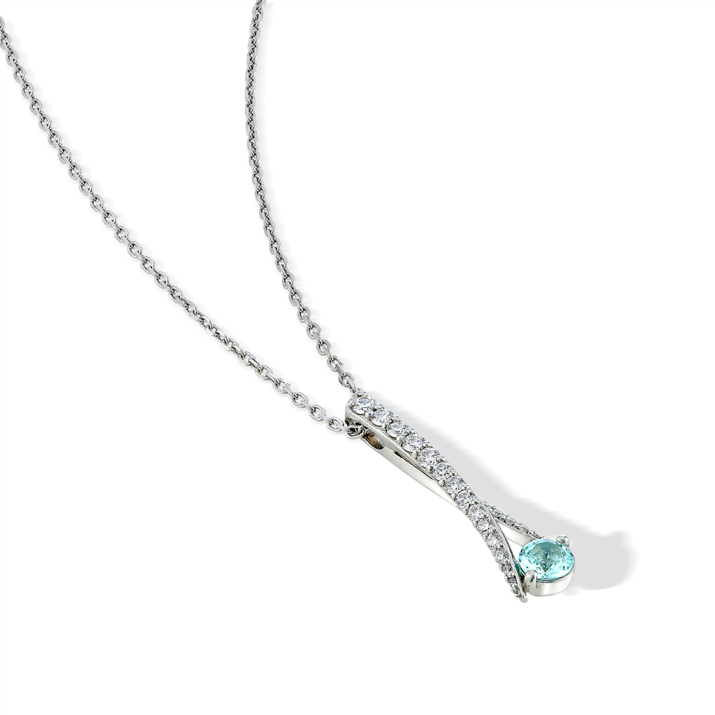 ネックレスSKYSCRAPER PARAIBA TOURMALINE NECKLACE(1XN0734)｜スター 