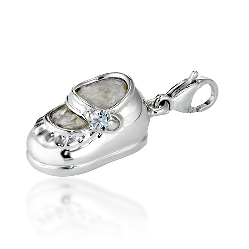 BABY SHOE CHARM DIAMOND(4月)(2SC0772)SV925 ベビー｜スター