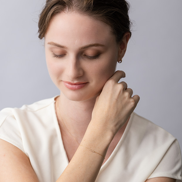 ジュピター　ダイヤ　クロスブレスレット Jupiter ジュピター クロスダイヤ ブレスレット - メルカリ