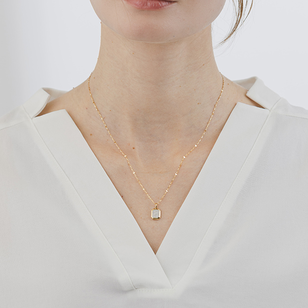 Pt950/K18 チャーム, , large