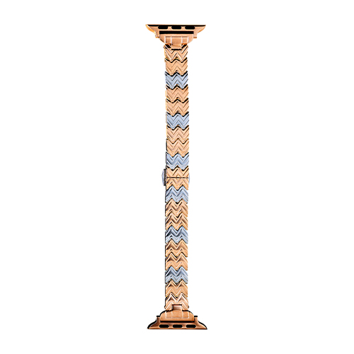 数量限定】CONNECT WITH LOVE APPLE WATCH BAND (2QS1186)STEEL