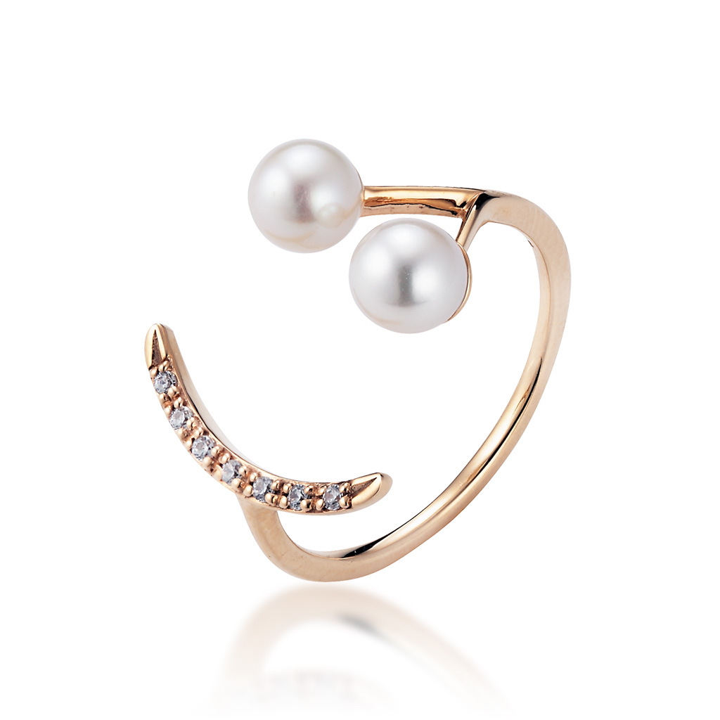 PEARL GIRL'S SMILE RING2JRSTAR JEWELRY GIRL スタージュエリ