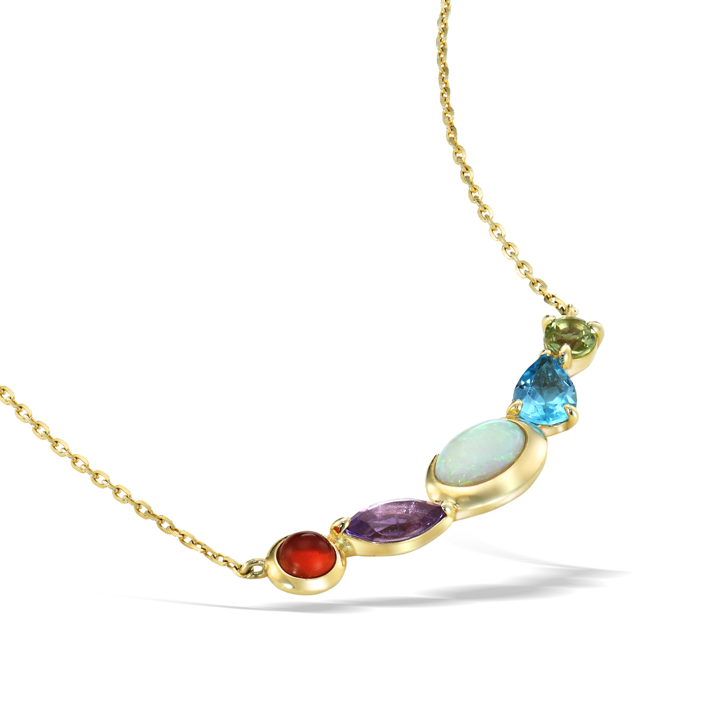 ネックレスMULTI STONE NECKLACE(2JN0972)｜スタージュエリー公式 