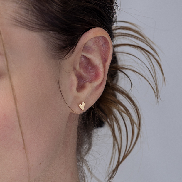 CONNECT WITH LOVE PIERCED EARRINGS(両耳用)(2JP0949-P)K10 ピアス