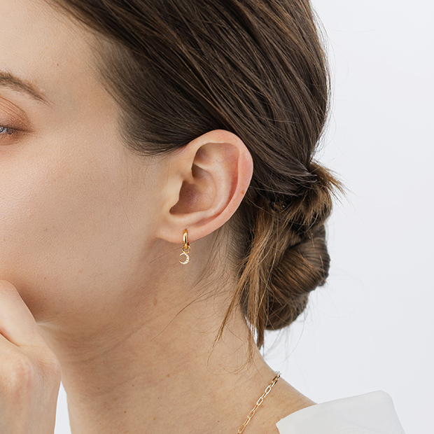 K18 ピアスチャーム, , large