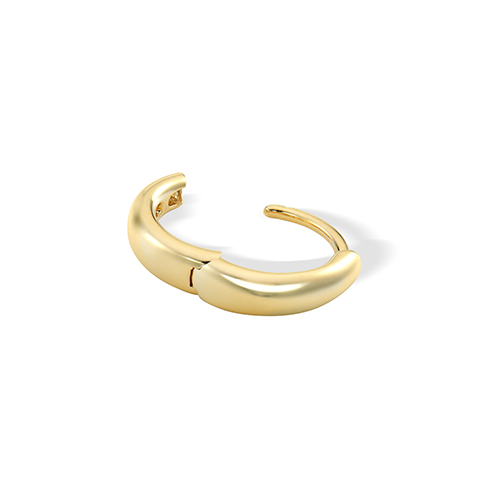 CLICK HOOP PIERCED EARRING(片耳用)(2GP0919)K18 ピアス