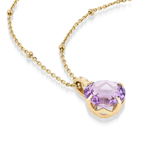 STAR JEWELRY オクタゴナルアメジストチャーム チャーム | アメシスト AMETHYST(2月誕生石) | スタージュエリー