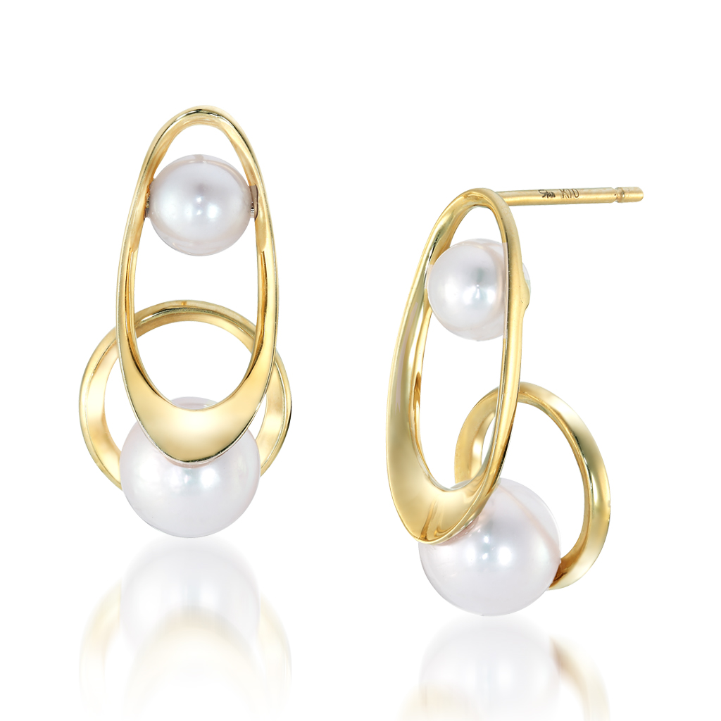 ピアスPEARL LINKS PIERCED EARRINGS(2JP0854)｜スタージュエリー公式 ...