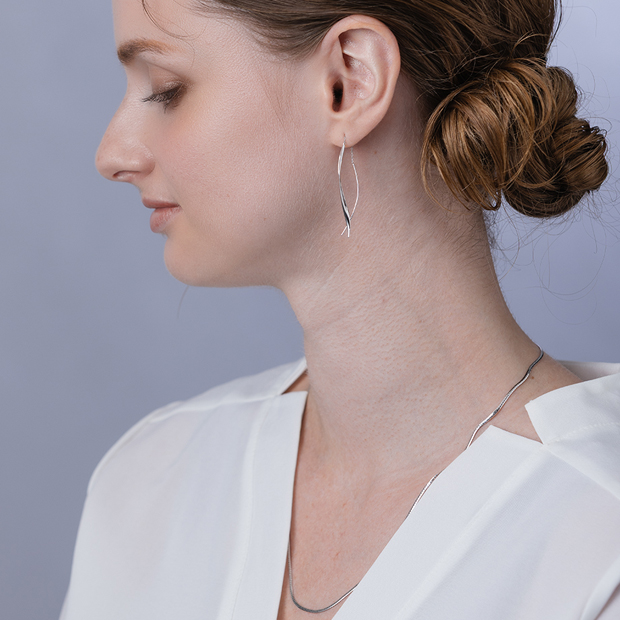 WAVE PIERCED EARRINGS(2JP0612)K10 ピアス｜スタージュエリー