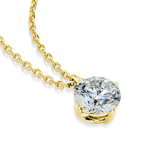 CROSSINGSTAR SETTING NECKLACE(1ZN1192)K18 ネックレス｜スター
