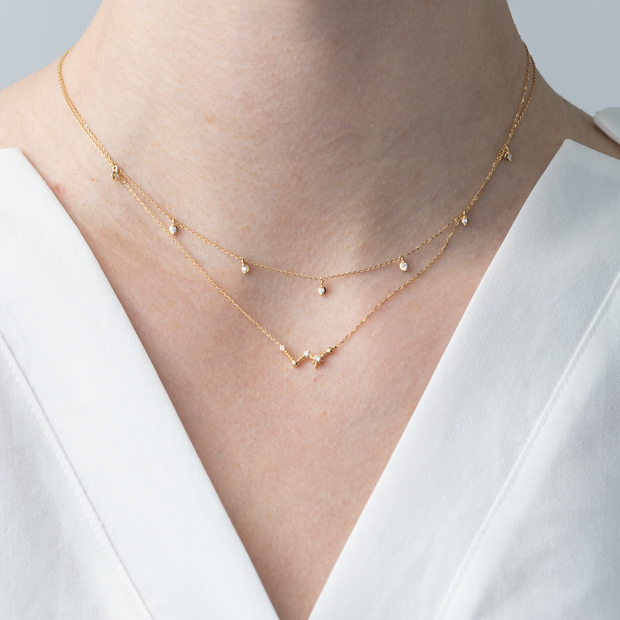 ネックレスDIAMOND CONSTELLATION NECKLACE(2ZN2451)｜スター ...