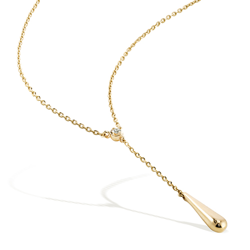 Ｋ10ネックレス DROP DIAMOND NECKLACE(2JN1088)K10 ネックレス｜スター