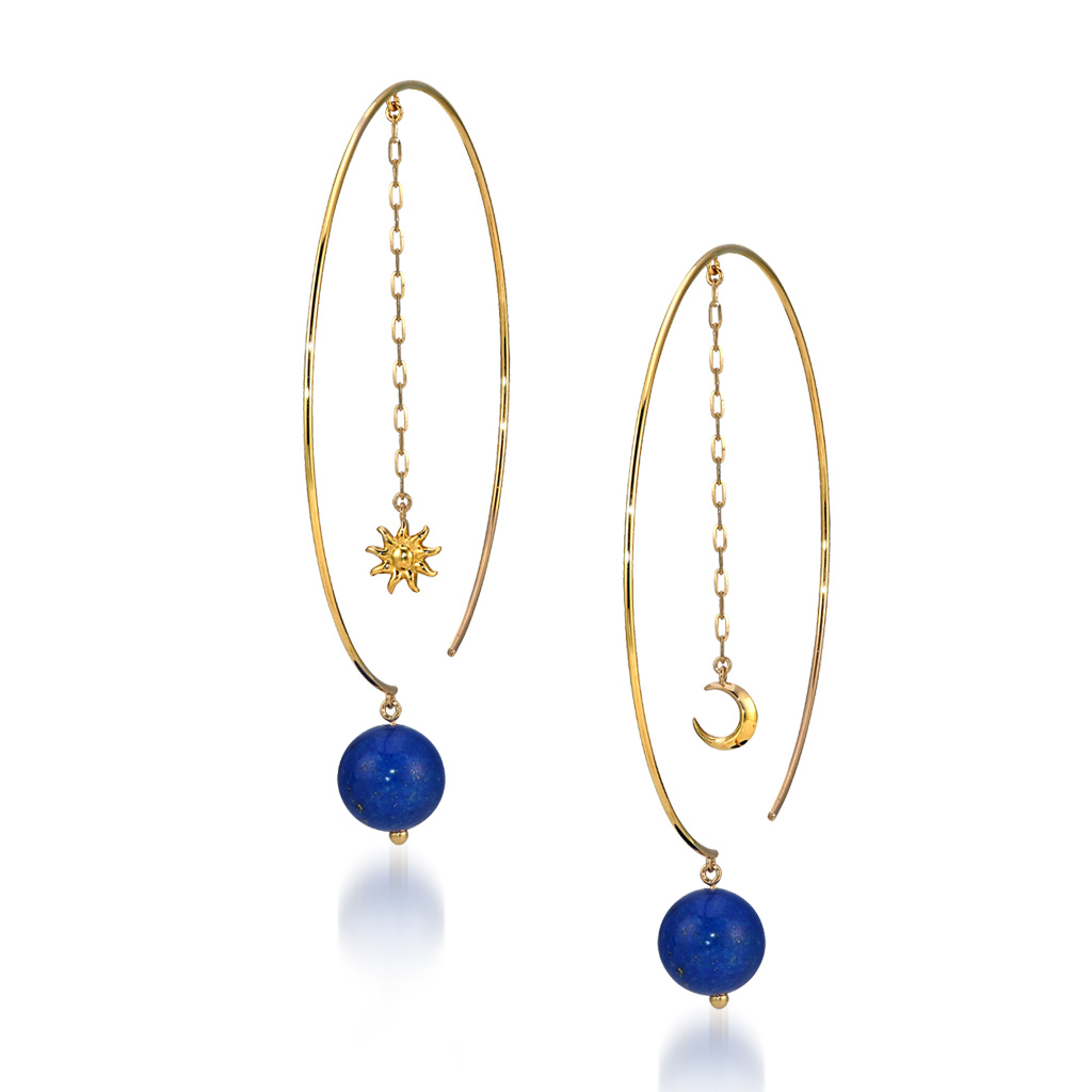 ピアスlapis Lazuli Hoop Chain Pierced Earrings 2jp06 スタージュエリー公式オンラインストア ピアスlapis Lazuli Hoop Chain Pierced Earrings 2jp06 スタージュエリー公式オンラインストア