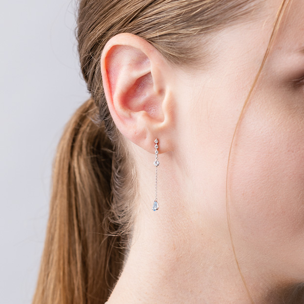 CHAIN EARRINGS(2JE0060)K10 イヤリング｜スタージュエリー公式 