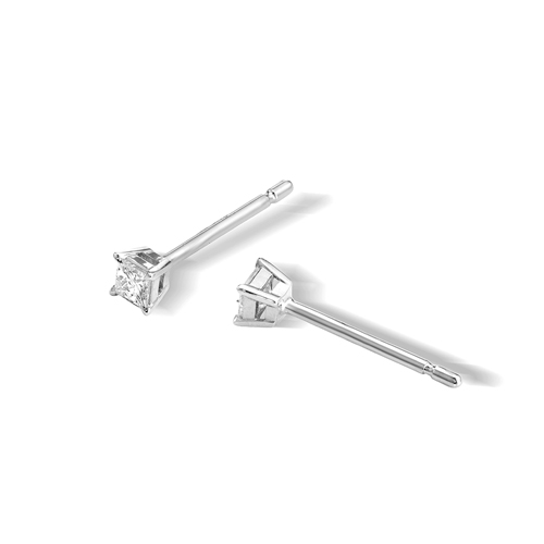 ピアス | Pt950 | SOLITAIRE DIAMOND(一粒ダイヤモンド) | スター