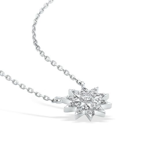 SUNBURST NECKLACE(1ZN1013)K18 ネックレス｜スタージュエリー