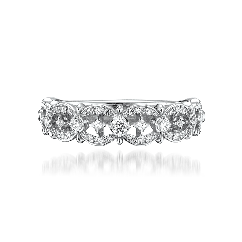 Pt950 リング VINTAGE LACE