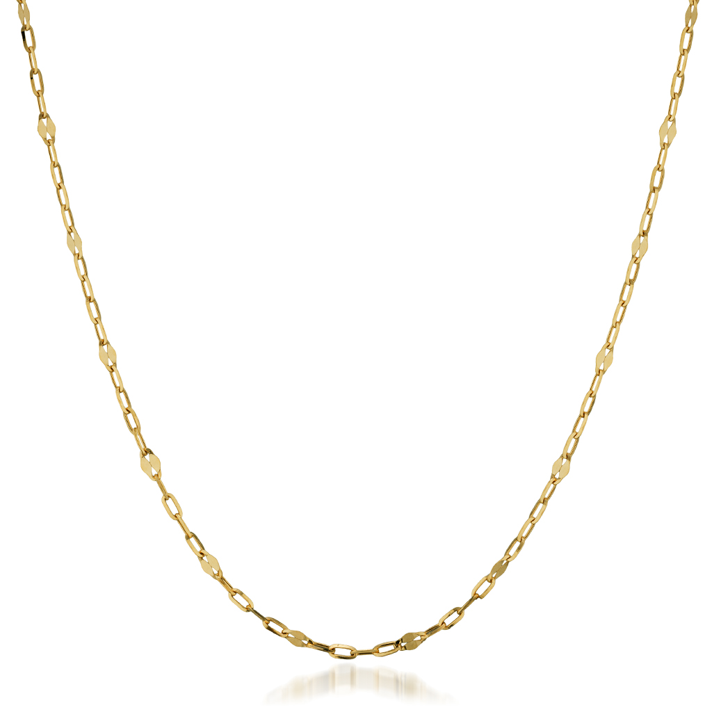 K18 チェイン DESIGN CHAIN 45cm