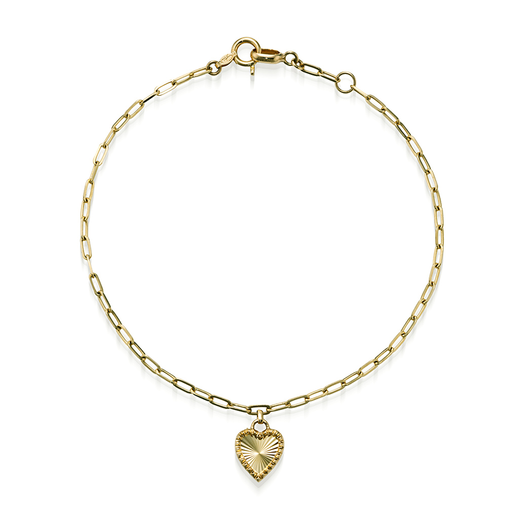 Pt950 ネックレス ETCHED HEART