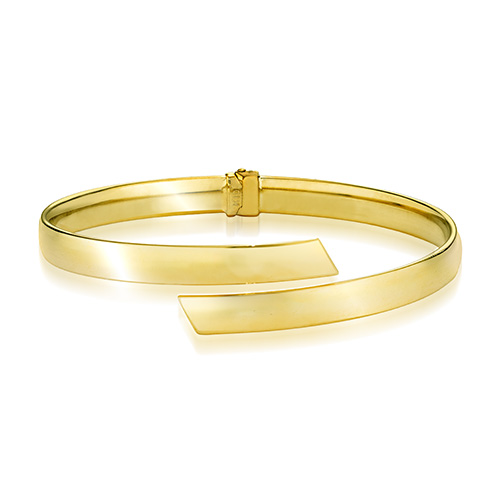 STAR JEWELRY バングル K10 SV925 スタージュエリー PLATE BANGLE(2SU1008)SV925/K10 バングル｜スタージュエリー