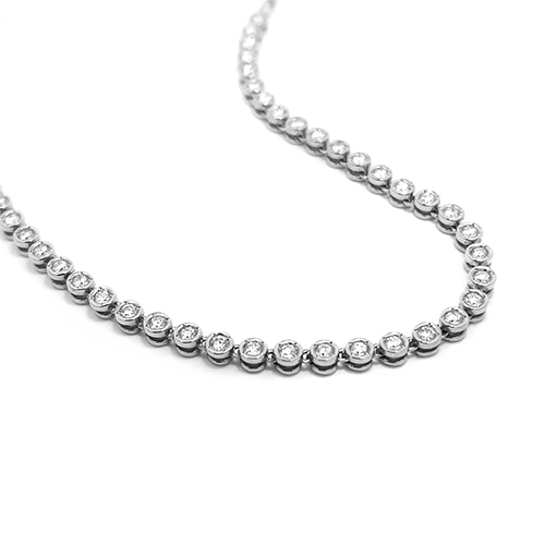 DIAMOND LINK NECKLACE(1XN0805)Pt950 ネックレス｜スター