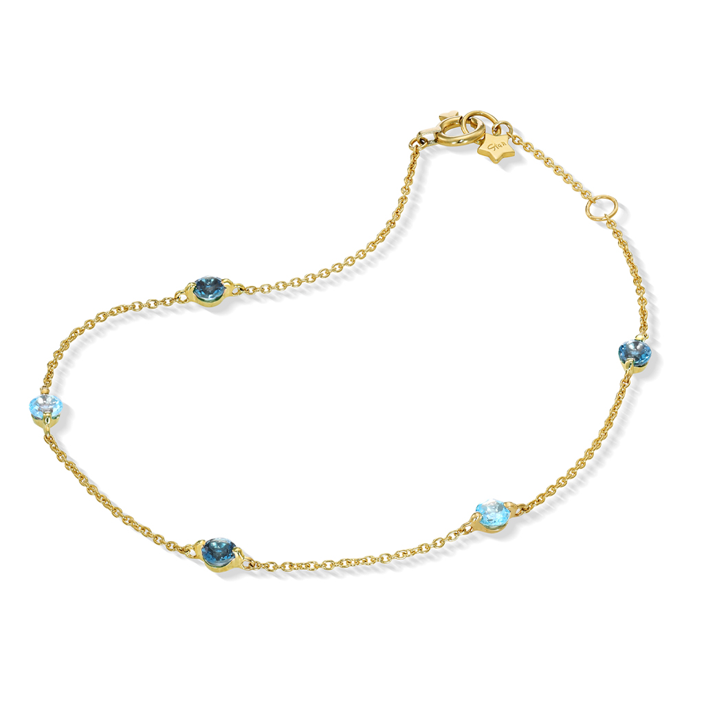 ブレスレットBLUE TOPAZ BRACELET(2JU0328)｜スタージュエリー公式