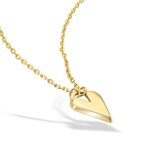 【スタージュエリー】STAR JEWELRY ハートネックレス ピンクゴールド スタージュエリー K10PG ピンクゴールド ダイヤ0.06ct ハート