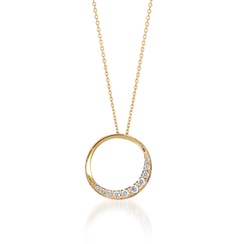 ネックレスCIRCLE MOON NECKLACE(2ZN2337)｜スタージュエリー公式 