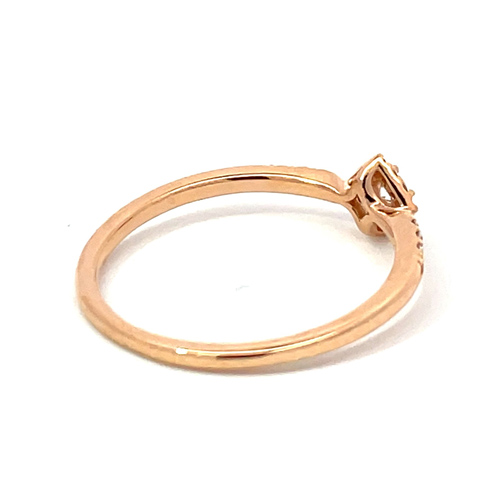 STAR JEWELRY】K18 D0.09ct ルビー HALO リング STAR JEWELRY】K18 D0.09ct ルビー HALO リング