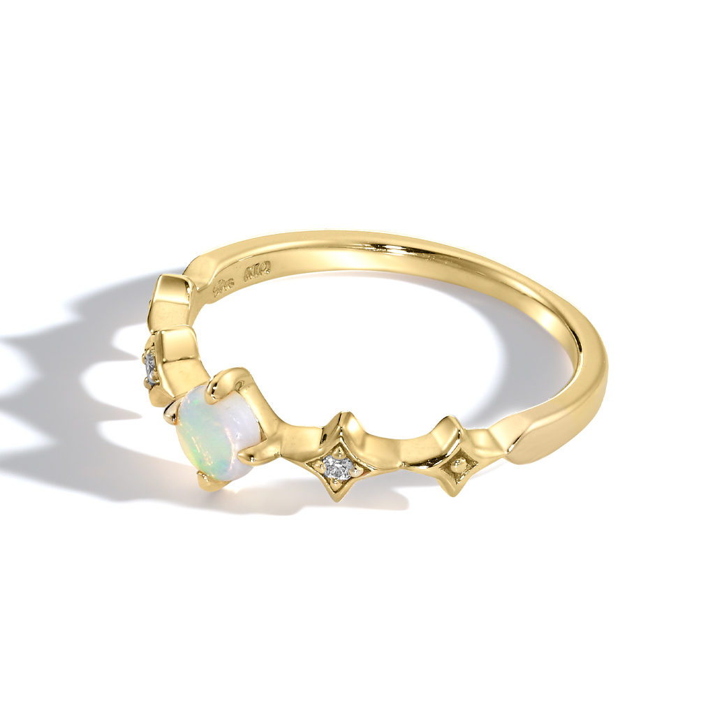 リングDIAMOND & OPAL RING(2JR0494)｜スタージュエリー公式オンライン