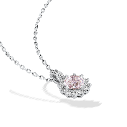 STAR JEWELRY ピンクネックレス PINK TOURMALINE NECKLACE(2ZN2458)K18 ネックレス｜スター
