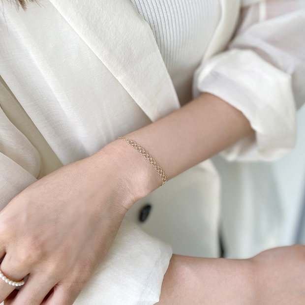 ブレスレットLACY BRACELET(2JU7184)STAR JEWELRY GIRL (スター