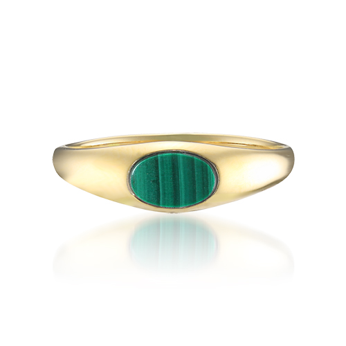リング(通常サイズ)MALACHITE RING(2JR7229)STAR JEWELRY GIRL (スター
