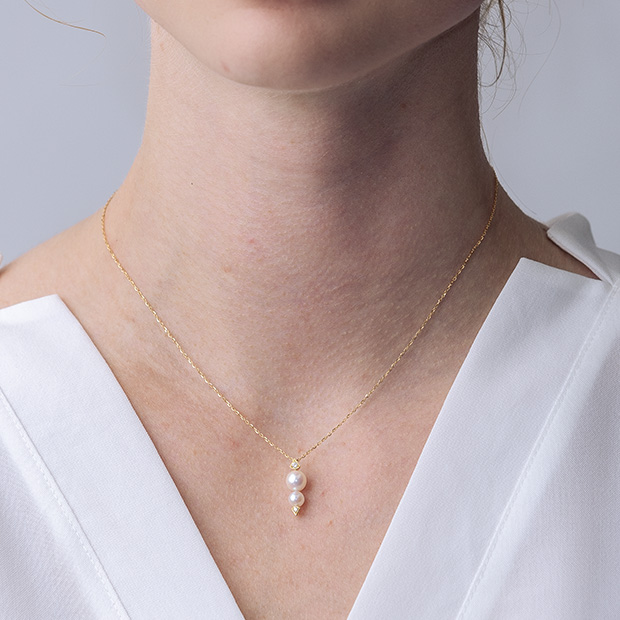 Winter限定】PEARL SEQUENCE NECKLACE(2ZN2472)｜スタージュエリー公式 ...
