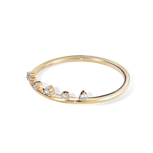 リング(通常サイズ) | ダイヤモンド(4月) | DIAMOND SKINNY | スター