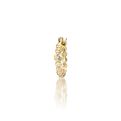 ピアスDIAMOND MINI HOOP PIERCED EARRING(2JP7950)STAR JEWELRY GIRL 