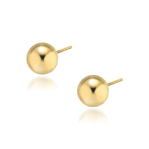 BALL & BALL PIERCED EARRINGS(両耳用)(2GP0938)K18 ピアス