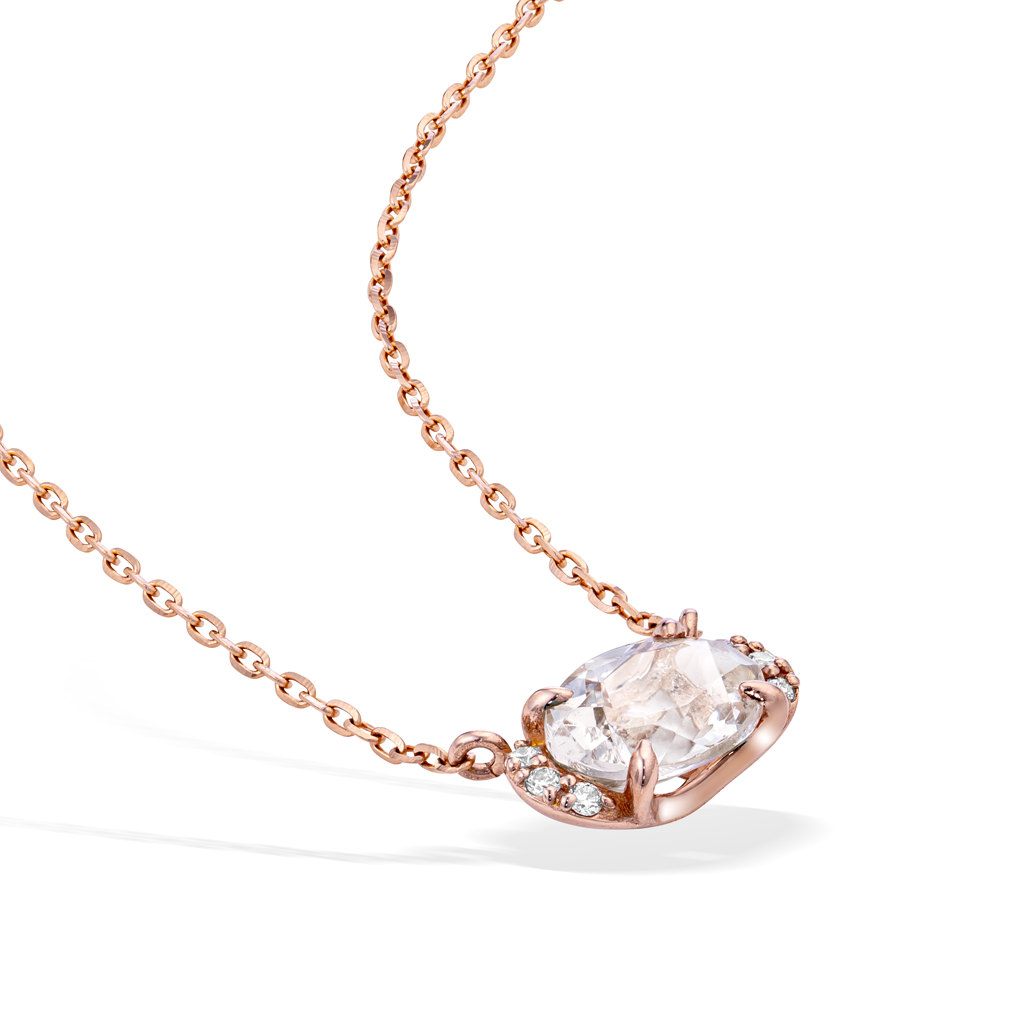 ネックレスPEACH MORGANITE NECKLACE(2ZN2447)｜スタージュエリー公式 