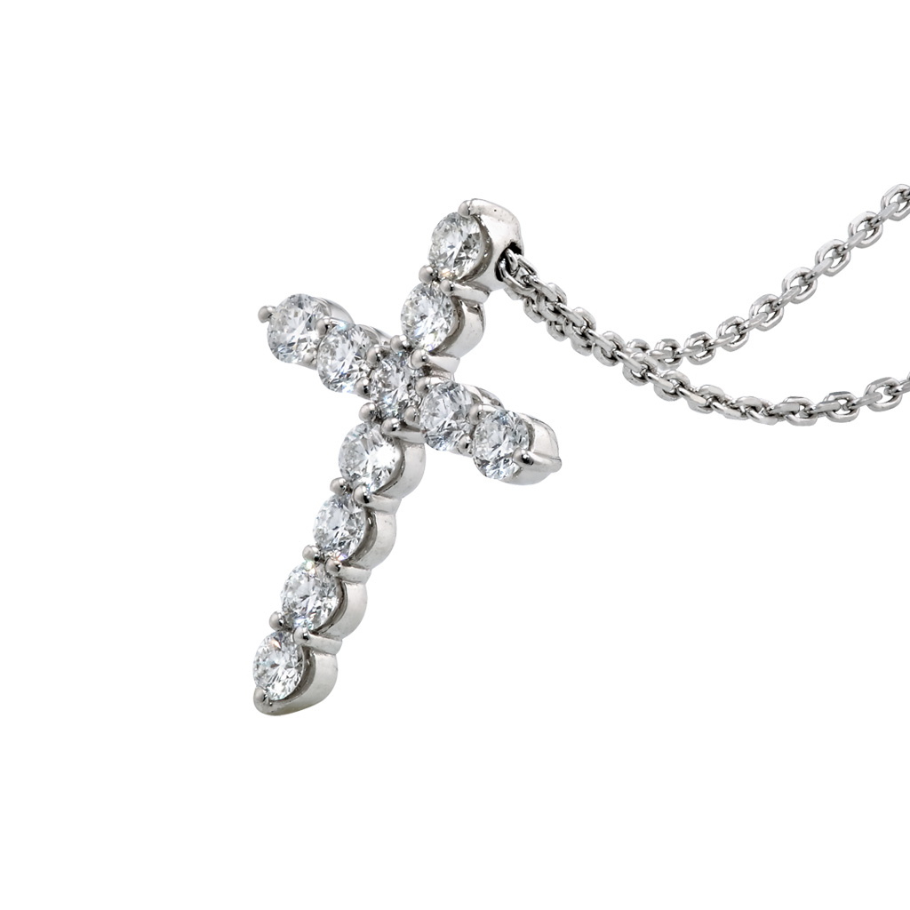 ネックレスDIAMOND CROSS NECKLACE(1XN0707)|スタージュエリー公式