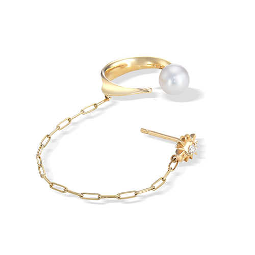 HALF BANGLE BRACELET(2JU0323)K10 ブレスレット｜スター