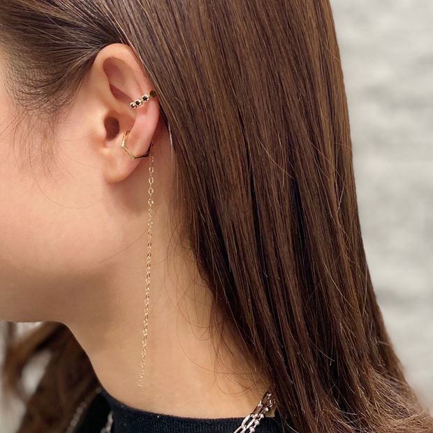 イヤーカフCHAIN EAR CUFF(2JE7063)STAR JEWELRY GIRL (スタージュエリ