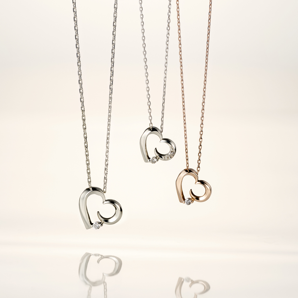 ネックレスHEART MOON NECKLACE(2JN1053)｜スタージュエリー公式 ...