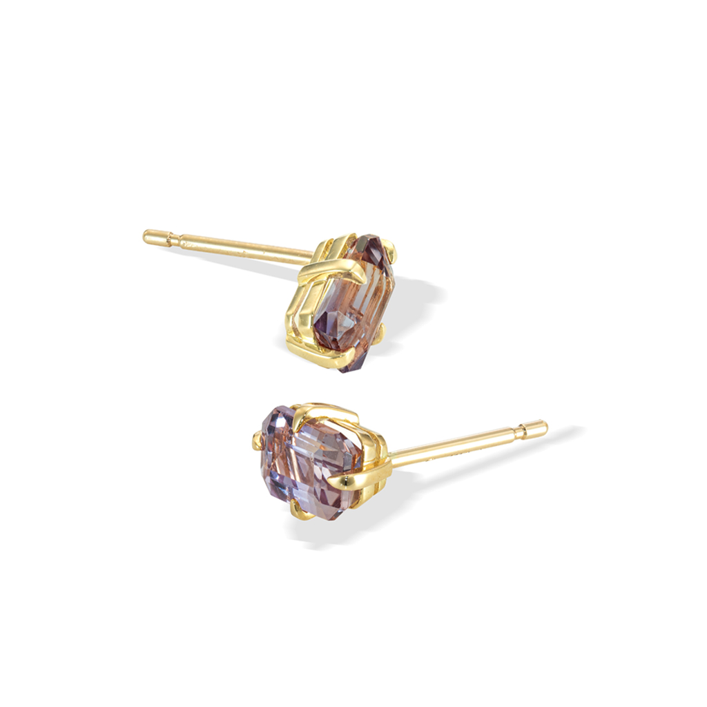 ピアスOCTANGLE AMETRINE PIERCED EARRINGS(2JP0960)｜スター 