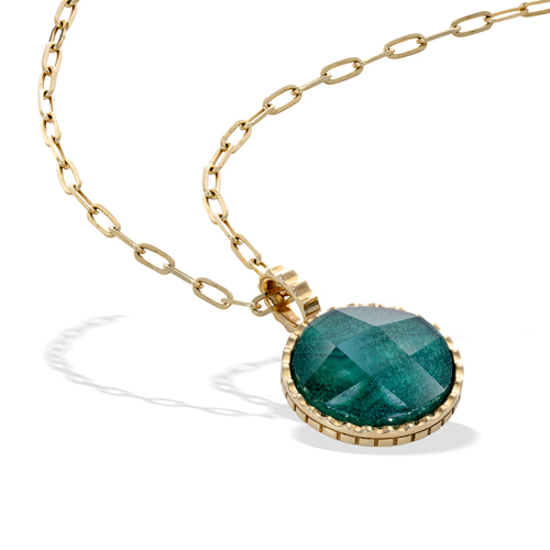 FACET STONE CHARM(マラカイト)(2JC0108)K10 チャーム|スター FACET STONE CHARM(マラカイト)(2JC0108)K10 チャーム|スター
