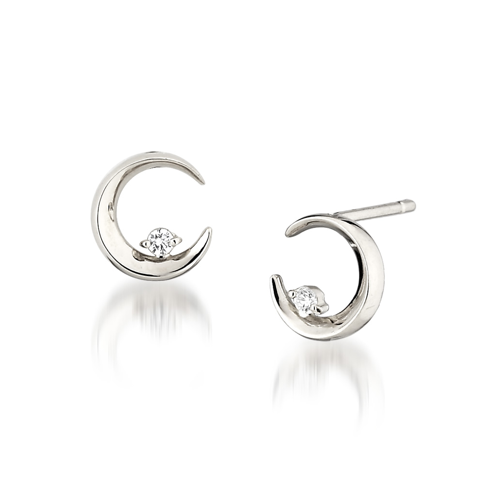 ピアスDIAMOND MOONLIGHT PIERCED EARRINGS(2ZP1082)｜スター