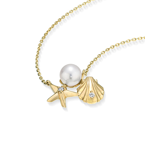 OCEANIC HARMONY NECKLACE(2JN1186)K10 ネックレス｜スタージュエリー