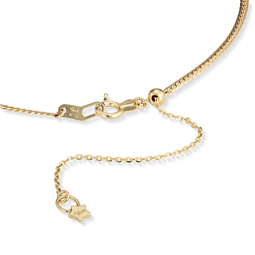 ROUND HERRINGBONE CHAIN 50cm(2JK0242)K10 チェイン|スター ROUND HERRINGBONE CHAIN 50cm(2JK0242)K10 チェイン|スター