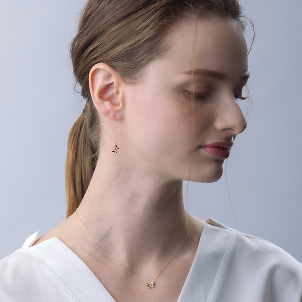 スタージュエリーピアス　18金 INFINITE BUTTERFLY INFINITE BUTTERFLY PIERCED EARRINGS(2ZP1596)K18 ピアス